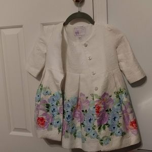 Stunning Janie and Jack dress/jacket set 18-24m